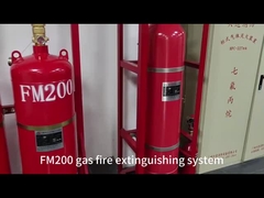 Système d'extinction d'incendie à base de gaz à base d'inondation totale par agent nettoyant FM200/NOVEC1230/Gas intérieur