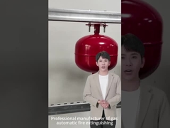 10 à 1000 kg de capacité Système de lutte contre les incendies gazeux FM200