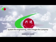 Système d'extinction d'incendie à double armoire de 40L avec agent nettoyant Fm 200