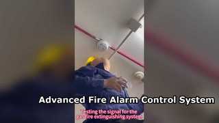 Le système complet d'alarme incendie