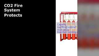 Bibliothèque Système d'incendie électrique Protection CO2
