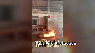 Le système d'extinction d'incendie FM200 protège les actifs critiques