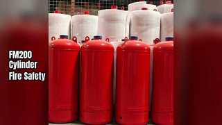 Suppression des incendies de cylindre en acier FM200