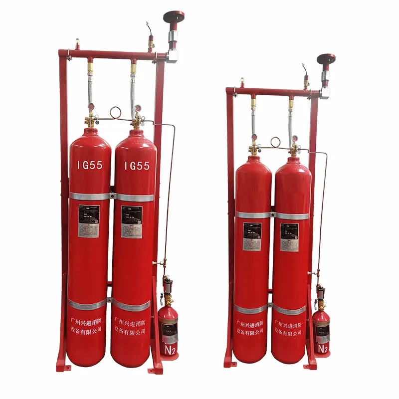 Automatic Or Manual Start Inert Gas Fire Suppression System 30000 Sets Per Month